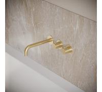 Crosswater MPRO Module Mitigeur baignoire - partie encastrable 3 fonctions - Laiton brossé PROMOD1601TRIMF