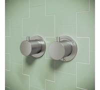 Crosswater MPRO Module Mitigeur de douche - 2 fonctions - Acier inoxydable brossé PROMODDIVLBPV