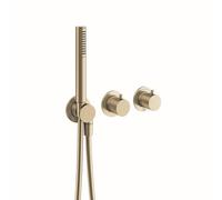 Crosswater MPRO Module Mitigeur de douche - élément encastré 2 fonctions - ensemble de douchette - laiton brossé PROMOD1701TRIMF