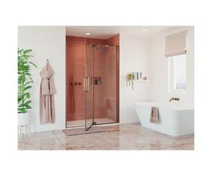 Crosswater Optix Panneau latéral - pour Pivot inline - 80cm - Bronze brossé OXPDSPBZC0800