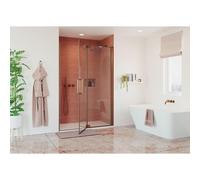 Crosswater Optix Panneau latéral - pour Pivot inline - 90cm - Bronze brossé OXPDSPBZC0900