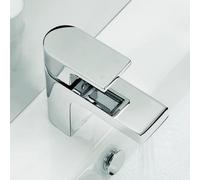 Crosswater Planet robinet lavabo 1 trou - avec bonde clic clac - chrome MBPS110P_V2
