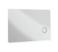 Crosswater Svelte Miroir - 100x70cm - éclairage LED autour - miroir grossissant SE100070
