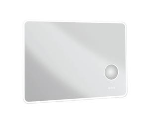 Crosswater Svelte Miroir - 100x70cm - éclairage LED autour - miroir grossissant SE100070