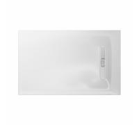 Crosswater Vito Receveur de douche - 120x80x2.5cm - rectangulaire - blanc VTR800X1200W