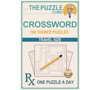 Crossword for Adults: Travel Size Vol. 1: 100 Themed Puzzles - Large Print 6×9 Book for Relaxing Brain Training Anywhere - Fun & Smart Travel Entertainment with Full Solutions