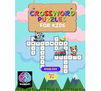 Crossword in English for Kids: LARGE PRINT Puzzle book. COLOR Activity book