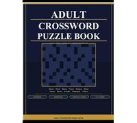 Crossword Puzzle for All ages, fun and stress relief games Version 1 by Loren