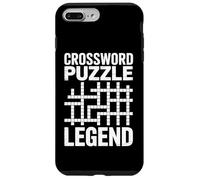 Crossword Puzzle Legend Cruciverbalist Fan De Mots Croisés Coque pour iPhone 7 Plus/8 Plus