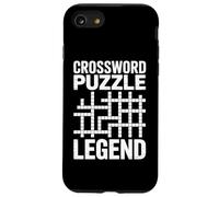 Crossword Puzzle Legend Cruciverbalist Fan De Mots Croisés Coque pour iPhone SE (2020) / 7/8