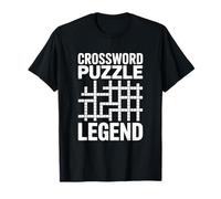 Crossword Puzzle Legend Cruciverbalist Fan De Mots Croisés T-Shirt