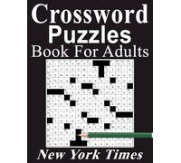 Crossword Puzzles Book For Adults: Boost your brain with enjoyable puzzles to help you focus and relax