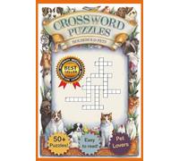 Crossword Puzzles - Household Pets - Pet Lovers: Crossword puzzle book for those who are pet lovers, farm animals, and have household pets | 6x9 size ... teens, adults, senior citizens, travelers