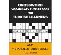 CROSSWORD VOCABULARY PUZZLES BOOK FOR TURKISH LEARNERS
