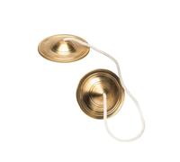 Crotales indiennes - Instrument de musique zen - Relaxation, méditation - 8 cm