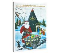 Crottendorfer Calendrier de l'Avent - 24 parfums - Format portrait (21 x 30 cm) - Cônes d'encens Crottendorfer pour Noël - Accessoires pour mâles d'encens - Avec encens, myrrhe, cannelle, vanille,