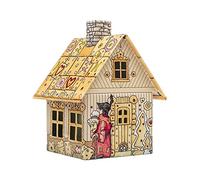 Crottendorfer - Encens en métal avec porte-encens - Pour bougies d'encens Taille M - Dimensions : 7,2 x 7,8 x 9,8 cm - Motif : Hansel et Gretel - Fabriqué en Allemagne