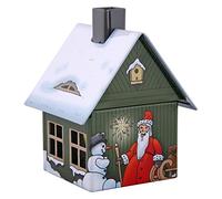 Crottendorfer Fumoir Noël en métal avec porte-encens Taille M 7,2×7,8×9,8 cm Fabriqué en Allemagne