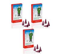 Crottendorfer Lot de 3 paquets de 24 cônes d'encens originaux Bois de santal