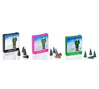 Crottendorfer Lot de 72 Mini cônes d'encens Originaux - Parfum : mélange coloré, Parfum d'encens de Noël et Sapin - Quantité : 72 pièces - Taille : XS - Fabriqué en Allemagne