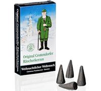 Crottendorfer Räucherkerzen Bougies d'encens Traditionnelles - Senteur Sapin de Noël