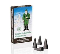 Crottendorfer Räucherkerzen Lot de 24 bâtons d'encens Taille M (Senteur Noël des Monts Métallifères)