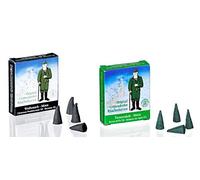 Crottendorfer Räucherkerzen Mini cônes d'encens - 24 pièces par paquet - Sapin et encens - Fabriqué en Allemagne