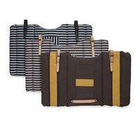 Croupière pour cheval en toile sans protection Hispano Hipica Beige Poney