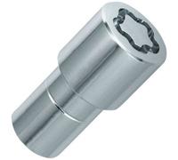 McGard Écrous Antivol SU (Standard) 9/16 X 18, Embase Plate, Longueur de la Tige/Longueur Totale 25,4/61,5 mm, Ouverture de la Clé 22 mm