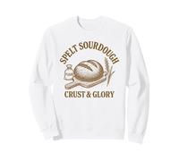 Croûte d'épeautre au levain et Gloire Motif Boulangerie Rustique Sweatshirt
