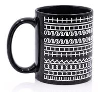 CROUTE Tasse avec message caché (F*ck This Shit Mug) | Un cadeau amusant pour les collègues et les amis, la tasse à café en céramique de 350 ml passe au micro-ondes et au