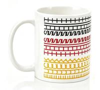 CROUTE Tasse avec message caché (F*ck This Shit Mug) | Un cadeau amusant pour les collègues et les amis, la tasse à café en céramique de 350 ml passe au micro-ondes et au
