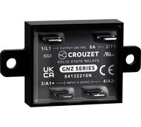 Crouzet Relais à semi-conducteurs 84132210N 8 A Tension de contact (max.): 280 V/AC Passage par zéro spécial 1 pc(s)
