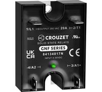 Crouzet Relais à semi-conducteurs 84134017N 25 A Tension de contact (max.): 280 V/AC Passage par zér