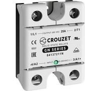 Crouzet Relais à semi-conducteurs 84137211N 25 A Tension de contact (max.): 280 V/AC à commutation aléatoire 1 pc(s)