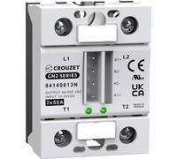 Crouzet Relais à semi-conducteurs 84140613N 50 A Tension de contact (max.): 660 V/AC Passage par zér