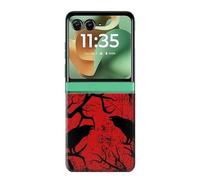 Crow Black Blood Tree Etui Coque Housse pour Motorola Razr 60, Razr 2025