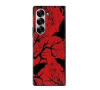 Crow Black Blood Tree Etui Coque Housse pour Samsung Galaxy Z Fold 7