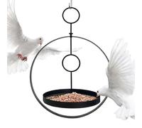 Crow Feeders - Weatherproof Feeding Tray, 11.8x16.5 inches Durable Metal Bird Feeder with Easy Access, Outdoor and Indoor Bird Feeding Station for Garden Patio Home Aviary Watching Finches Parrots