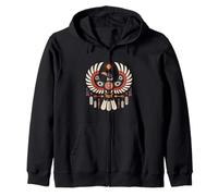 Crow Indigenous Indian Tribal Art Amérindien Sweat à Capuche