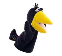 Crow Plush Doll - Jouet De Personnage Animal Drôle, Marionnette Portable | Lightweight Easy Use Luxueux Doux Et Immersif Ensemble De Marionnettes Pour Enfants Pour Le Jeu De L'école Histoire