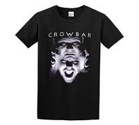 Crowbar Odd Fellows Rest Print Unisex T-Shirts Men Tee Cotton Tops Black Shirt L