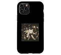 Crowd Surfing Cat Meme Disco Party Cat Gang Night Club Coque pour iPhone 11 Pro