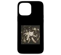 Crowd Surfing Cat Meme Disco Party Cat Gang Night Club Coque pour iPhone 13 Pro Max
