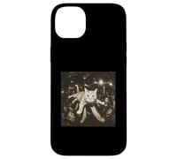Crowd Surfing Cat Meme Disco Party Cat Gang Night Club Coque pour iPhone 14 Plus