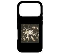 Crowd Surfing Cat Meme Disco Party Cat Gang Night Club Coque pour iPhone 17 Pro