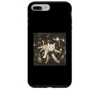 Crowd Surfing Cat Meme Disco Party Cat Gang Night Club Coque pour iPhone 7 Plus/8 Plus