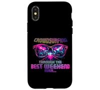 CROWDSURFING Through The Best Weekend Ever Coque pour iPhone X/XS