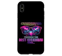 CROWDSURFING Through The Best Weekend Ever Coque pour iPhone XS Max