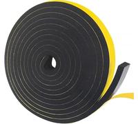 CROWEL 1 Roll 1-10mm Thick Strong Adhesion EVA Black Foam Tape - 5-40mm Width Anti-Collision Seal for Sound/Thermal Insulation(5mmx2mx30mm)